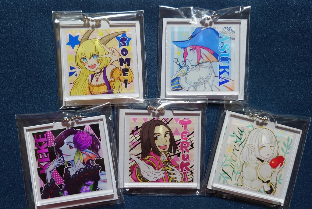 ソウラ読者キャラアクキー