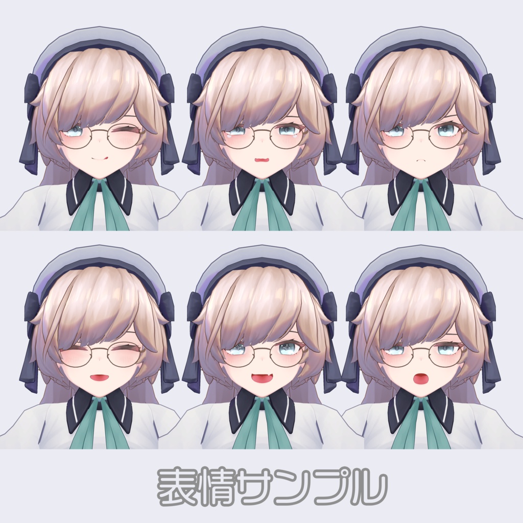 オリジナル3Dモデル 「ぷれっつぇる」