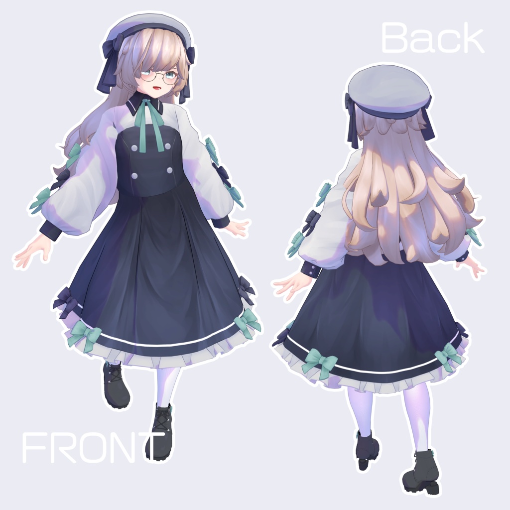 オリジナル3Dモデル 「ぷれっつぇる」