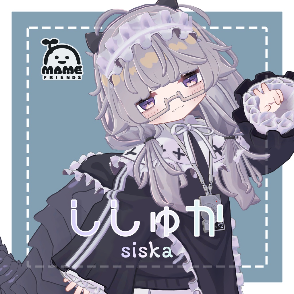 ししゅか siska / オリジナル3Dモデル #ししゅか