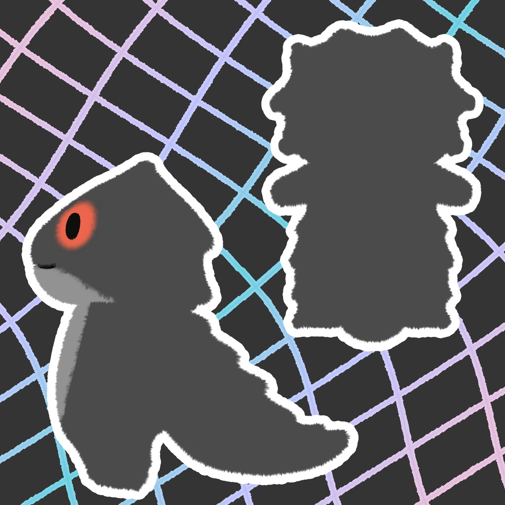 ゆるあかめ オリジナル3Dモデル