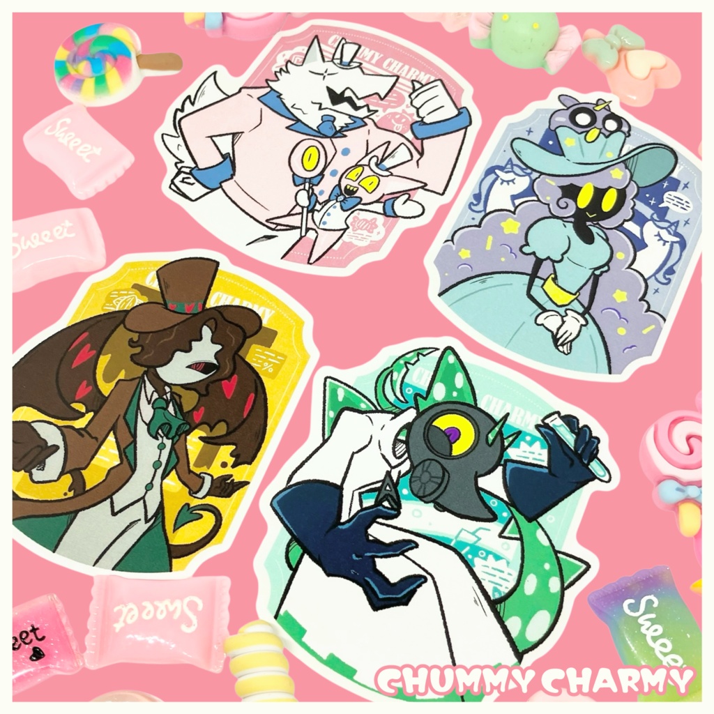 STICKER【4種類セット】