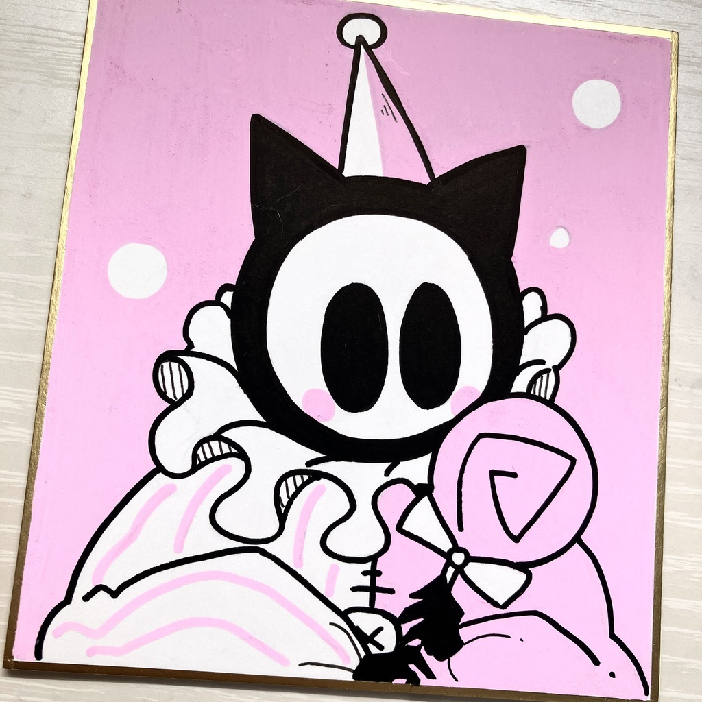 ミニ色紙【ベティー】