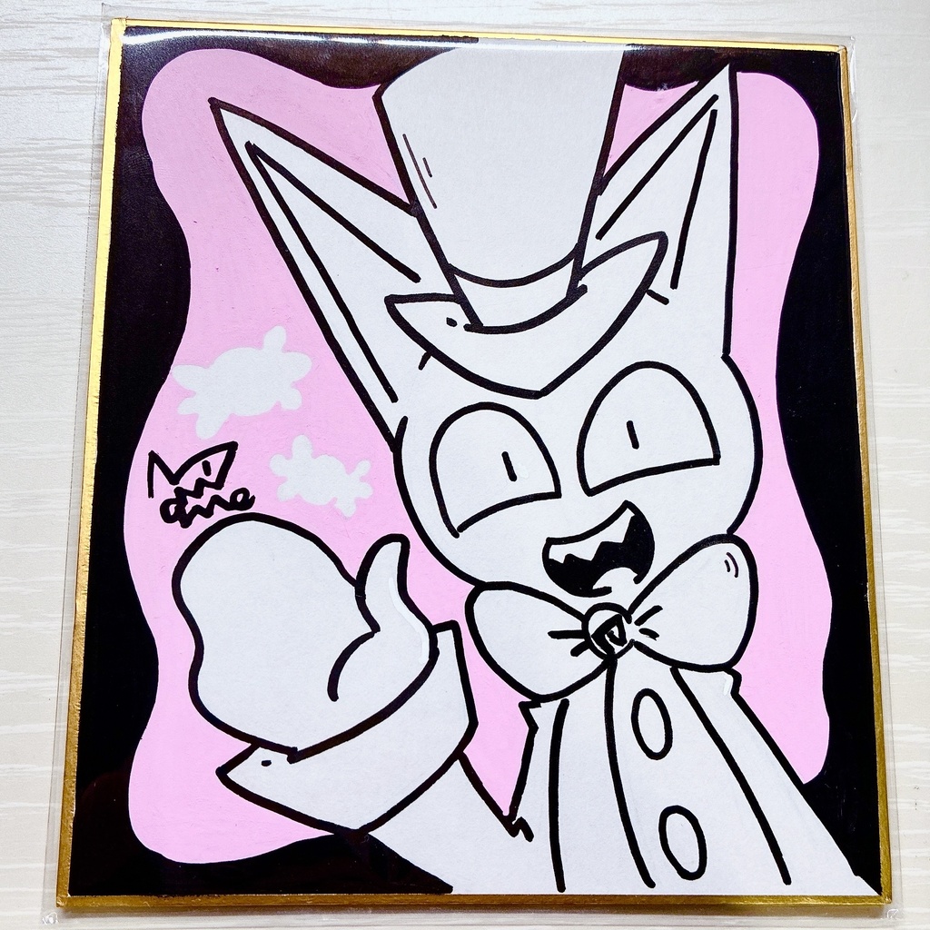 ミニ色紙【チャム】