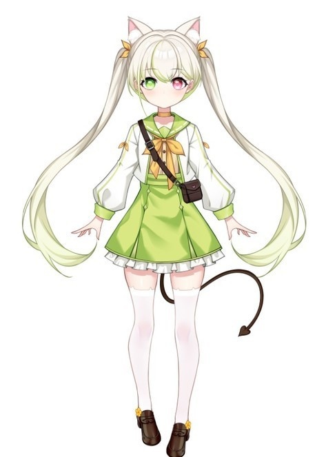 Live2Dモデル【ネコ耳ロリー】