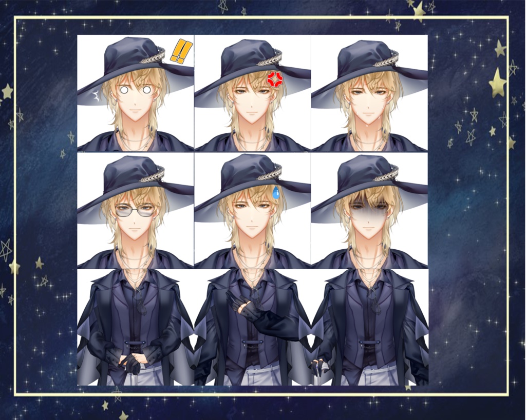 live2d汎用ボディ【男】