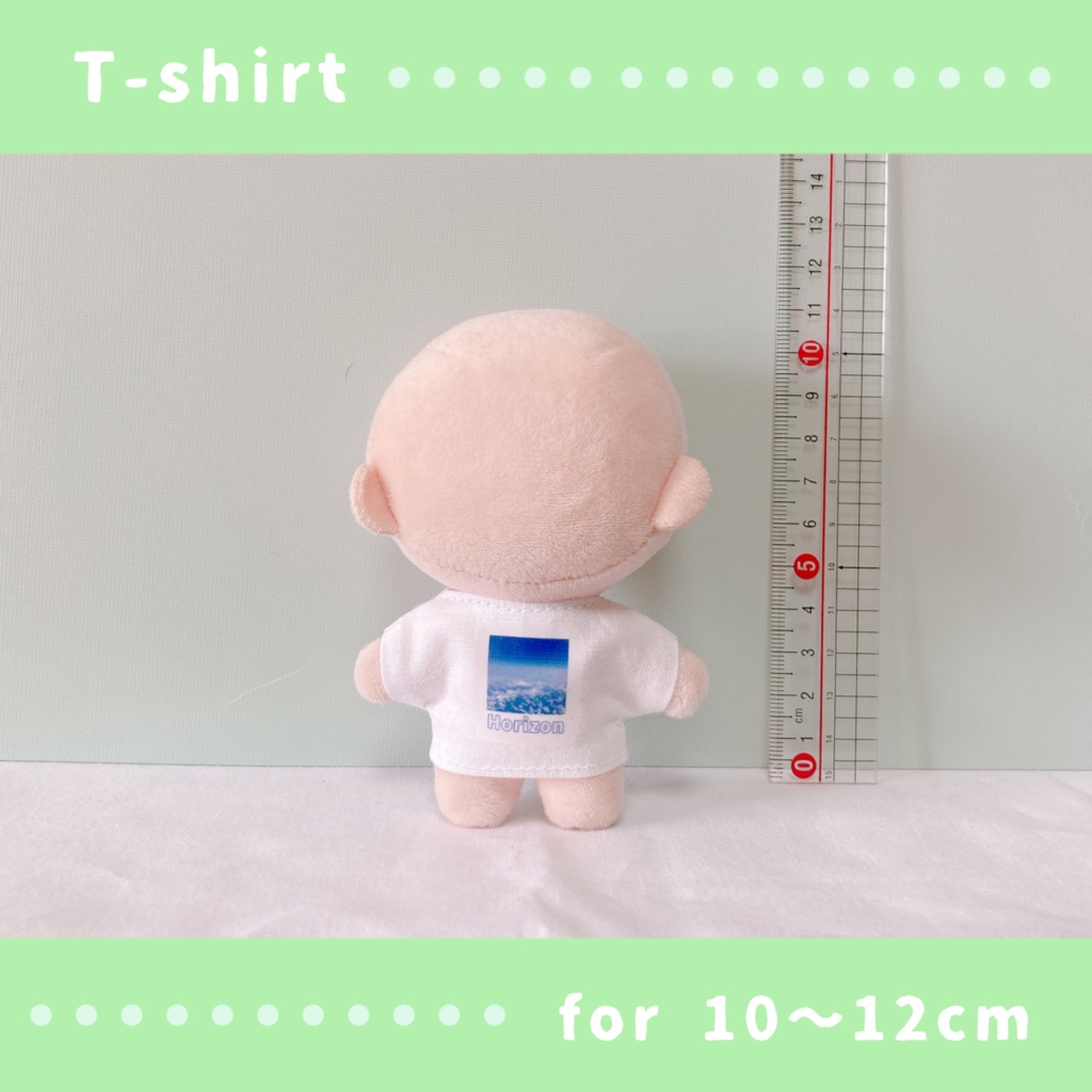 デザインTシャツ(10〜12cmぬいぐるみサイズ)