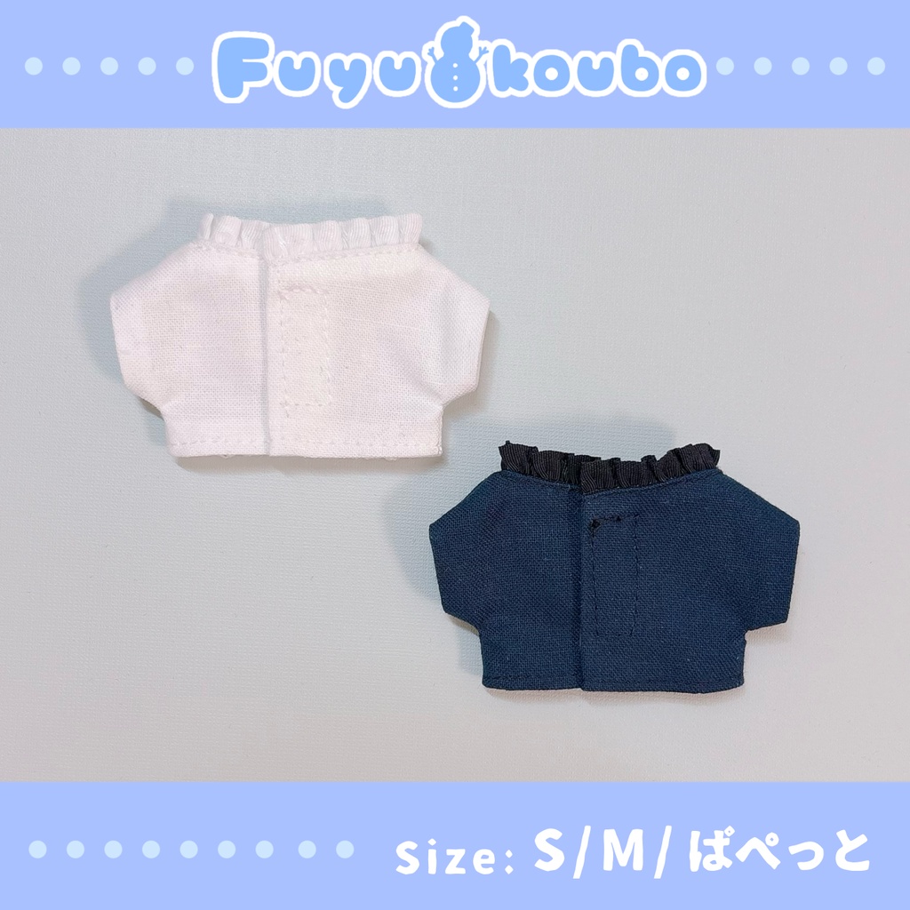 ピンタックブラウス(S/M/ぱぺっとサイズ)