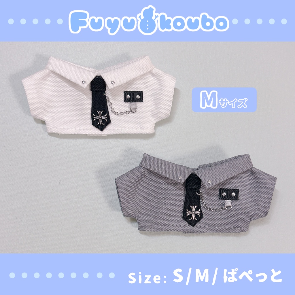 ネクタイシャツ(S/M/ぱぺっとサイズ)