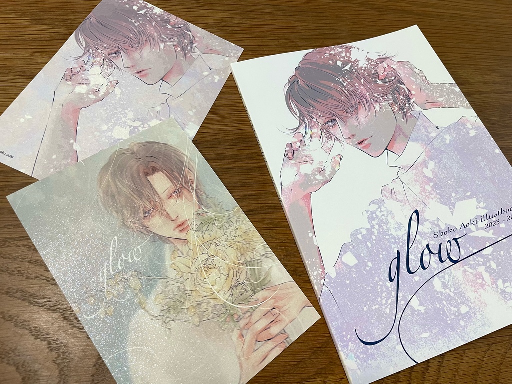 glow Shoko Aoki Illust book 2023-2025