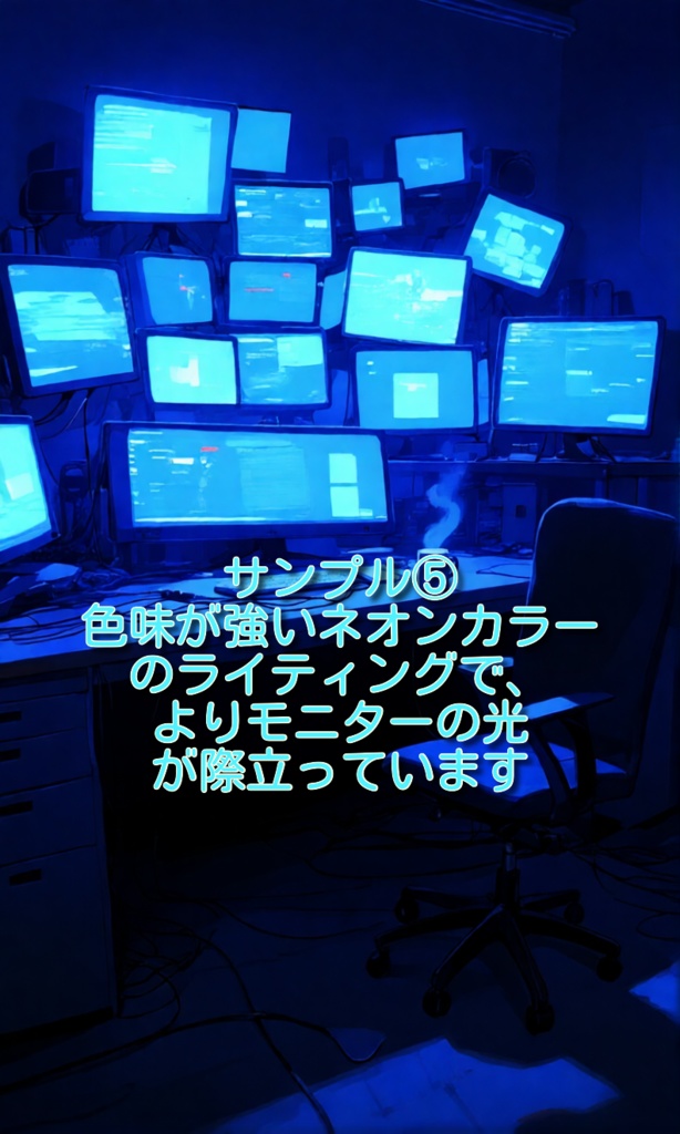 背景画像素材「制御室・監視室」リアル調