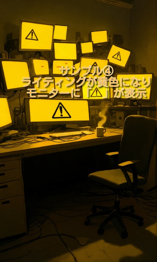 背景画像素材「制御室・監視室」リアル調