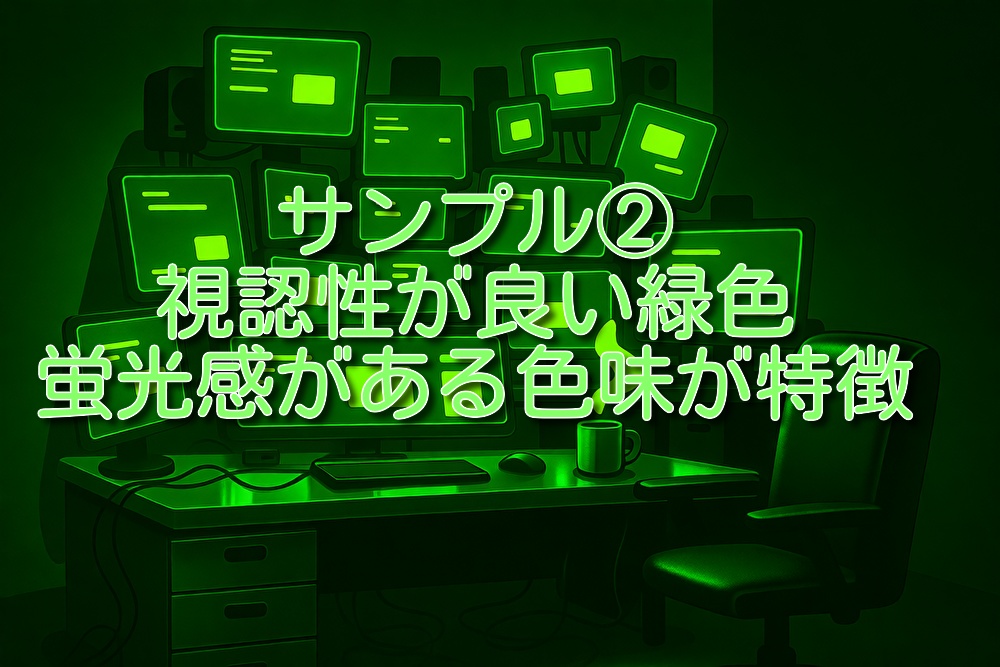 背景画像素材「制御室・監視室」デフォルメ調