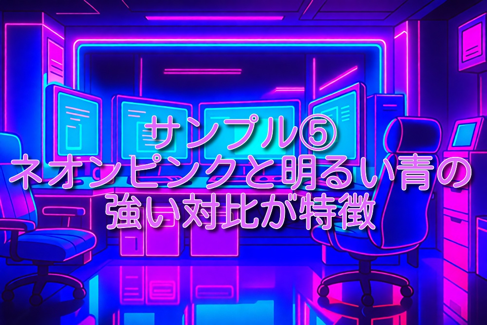 背景画像素材「制御室・監視室」デフォルメ調