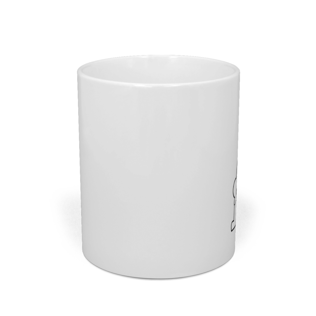 マグカップ-あらぶりのりす/Little little