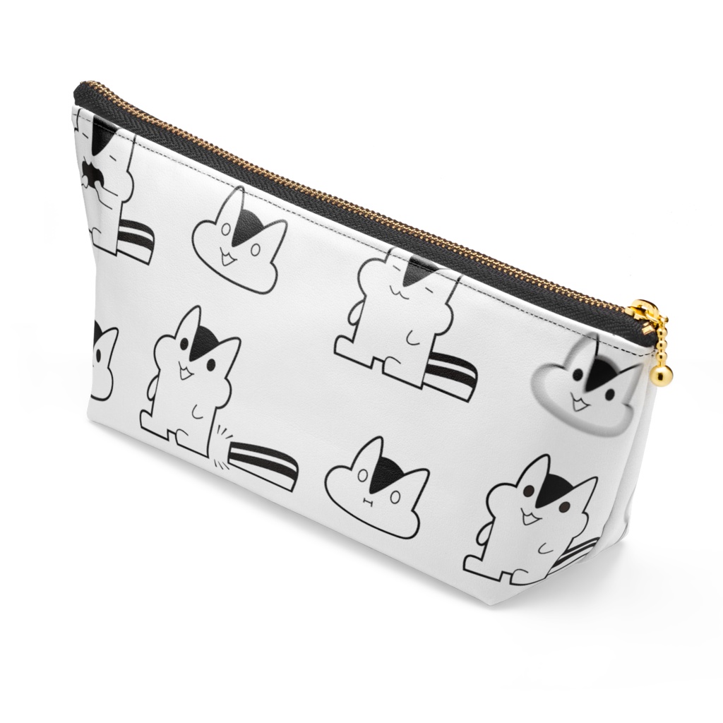 ポーチ-あらぶりのりす/Little little