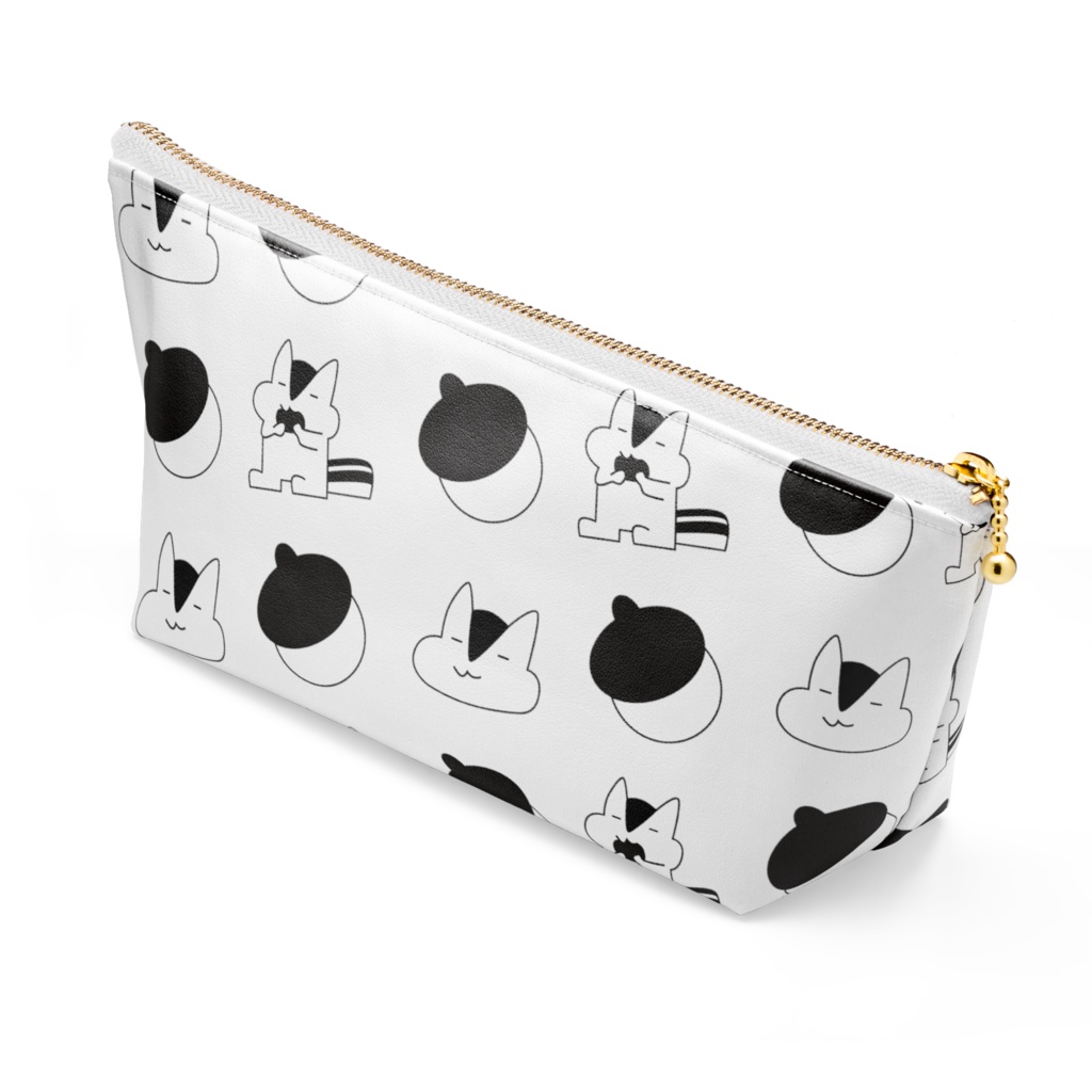 ポーチ-あらぶりのりす/Little little