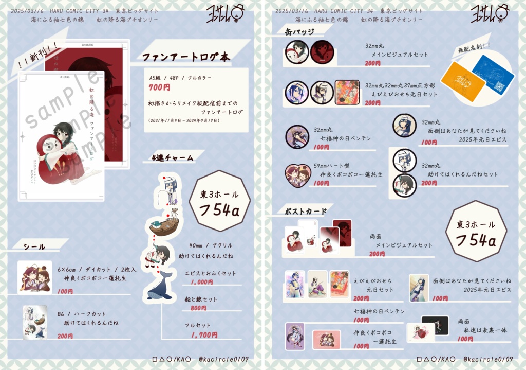 ファンアートログ本/□△○