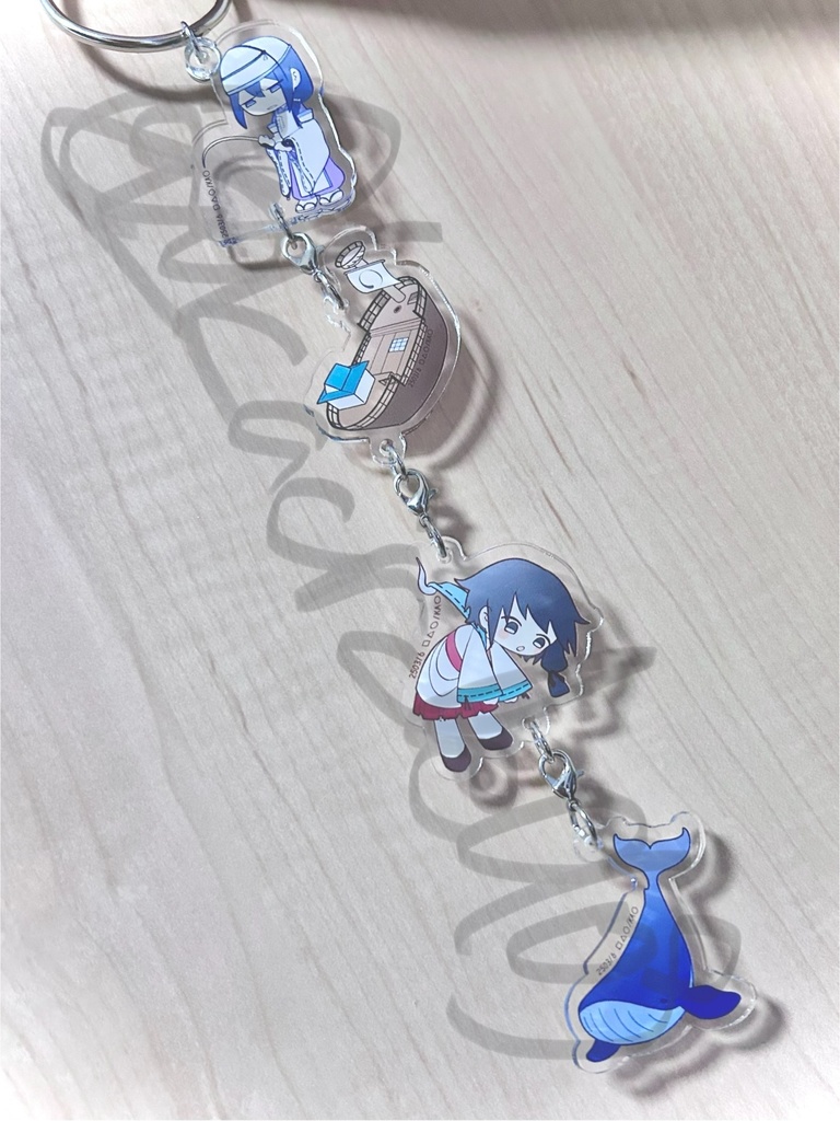 アクリルチャーム/□△○