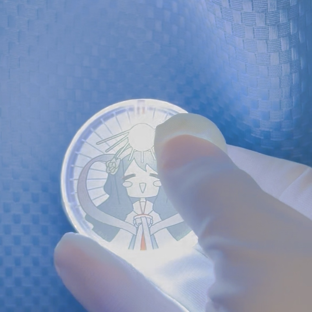 LEDバッジ/□△○