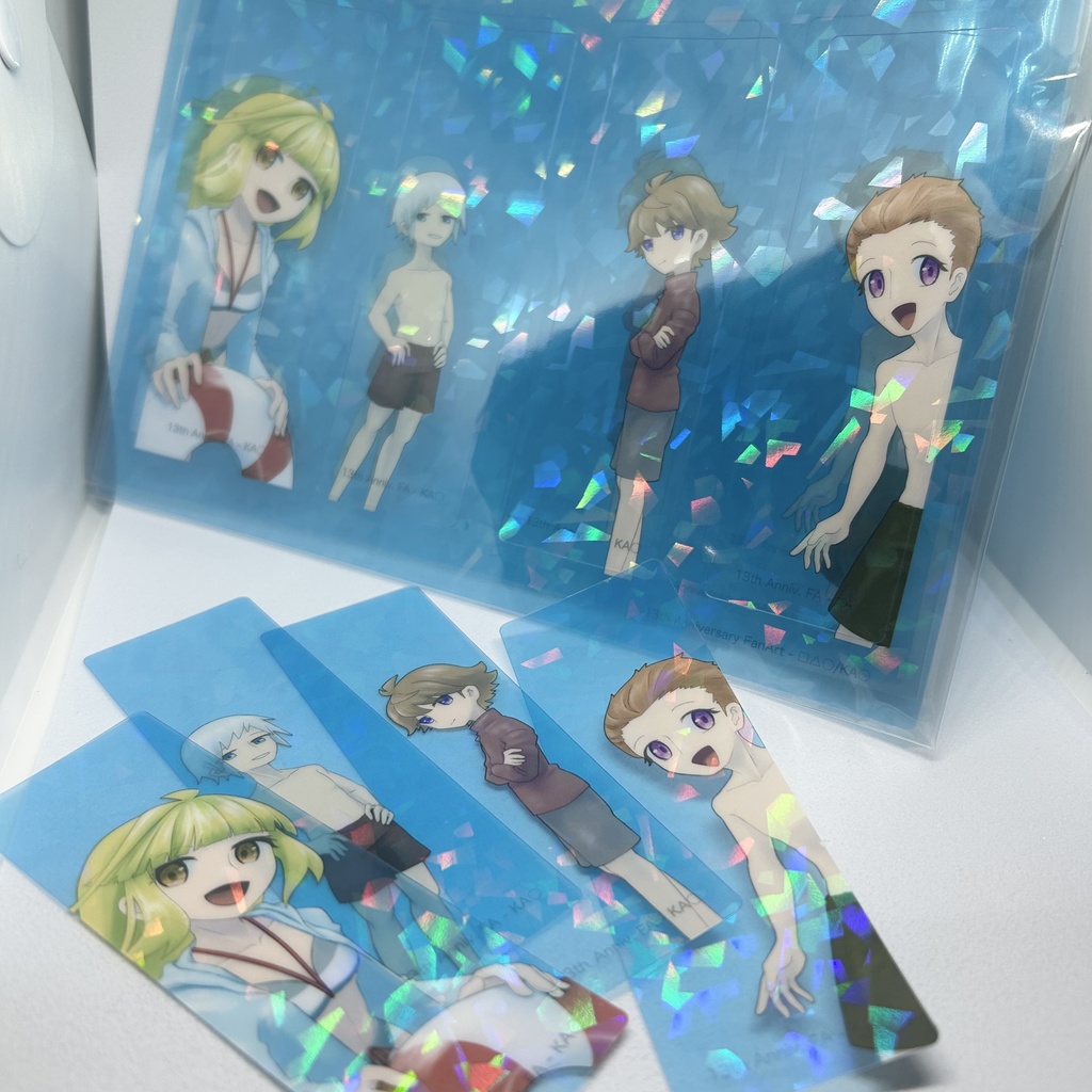 クリアしおりセット/□△○