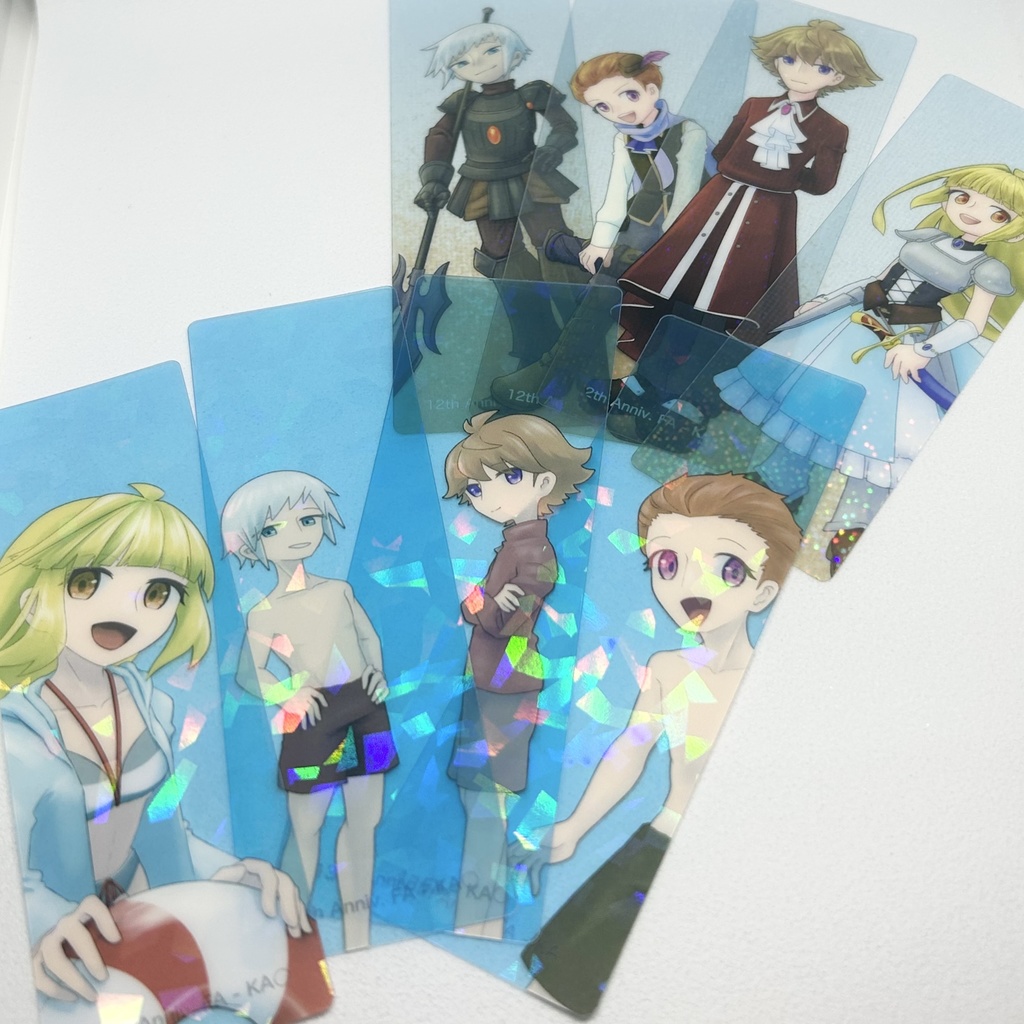 クリアしおりセット/□△○