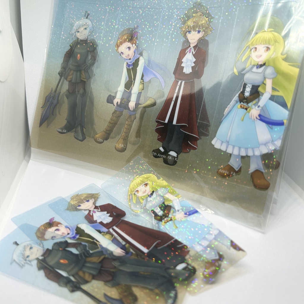 クリアしおりセット/□△○