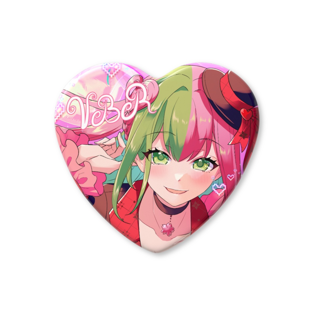 【アイドルシリーズ】第一段：VBR【ハート缶パッチ】