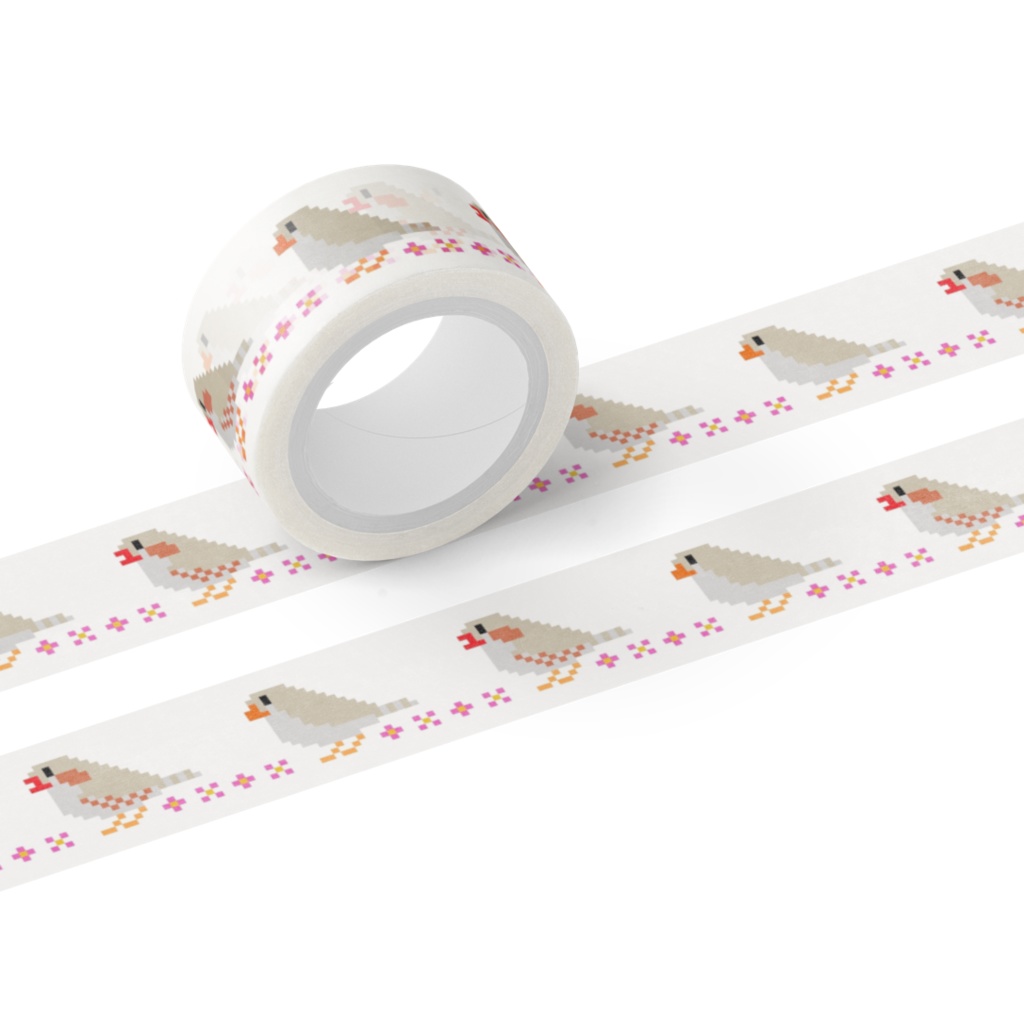 マスキングテープ(キンカチョウ・イザベル)