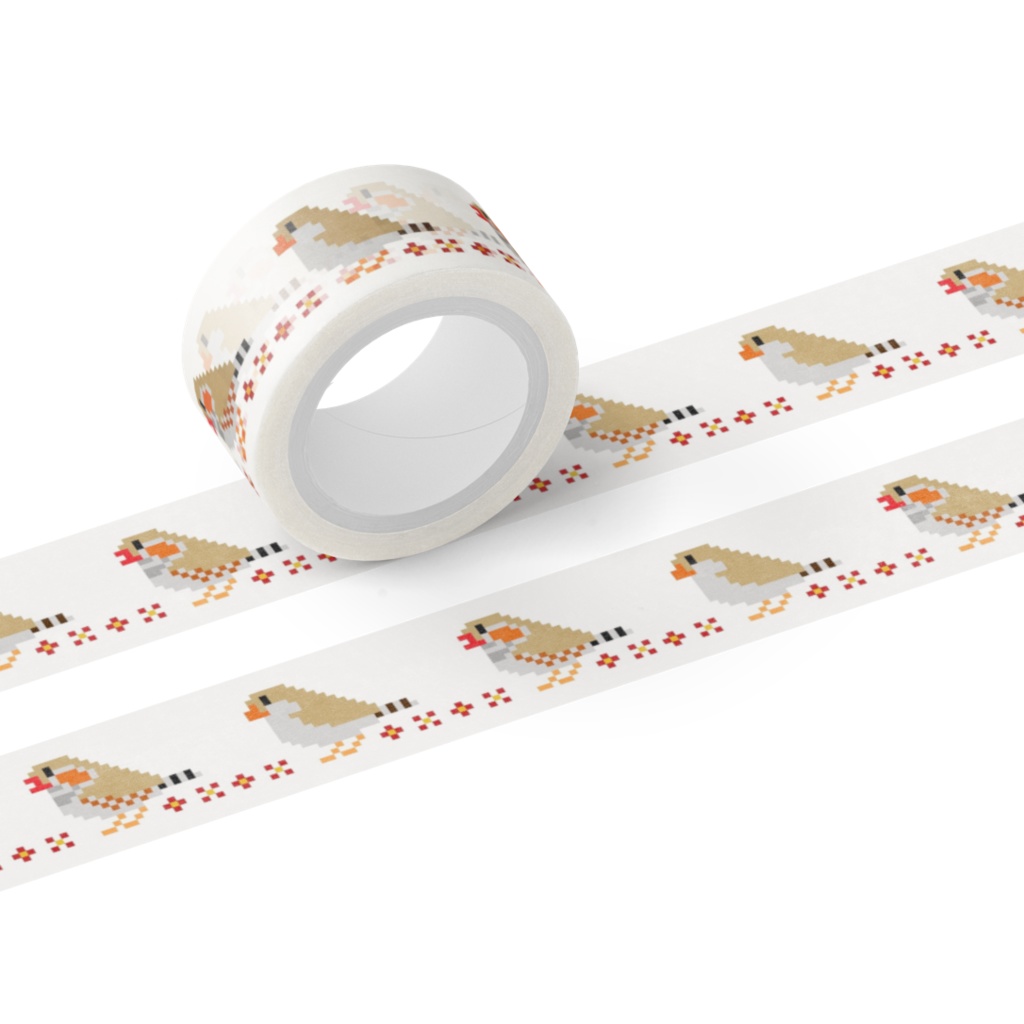 マスキングテープ(キンカチョウ・ペンギンフォーン)