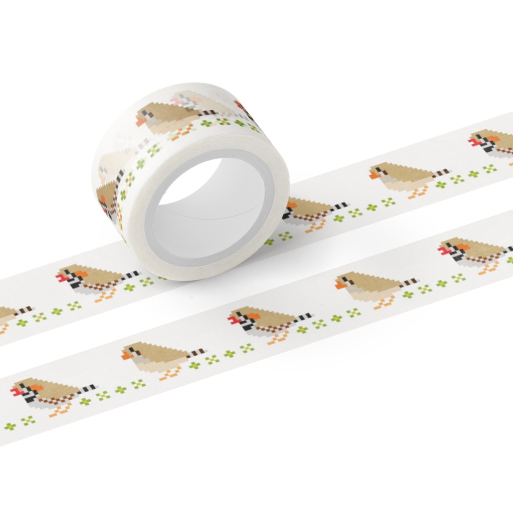 マスキングテープ(キンカチョウ・フォーン)