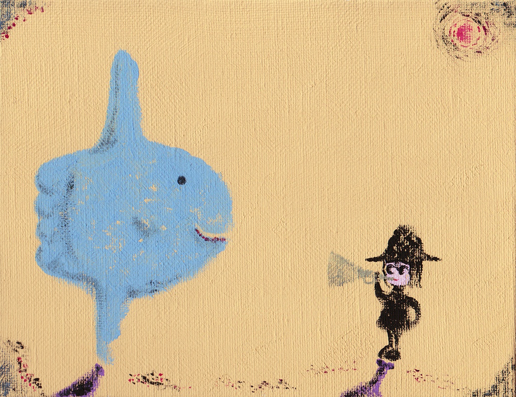 【絵画】"休日"(molamola&me)