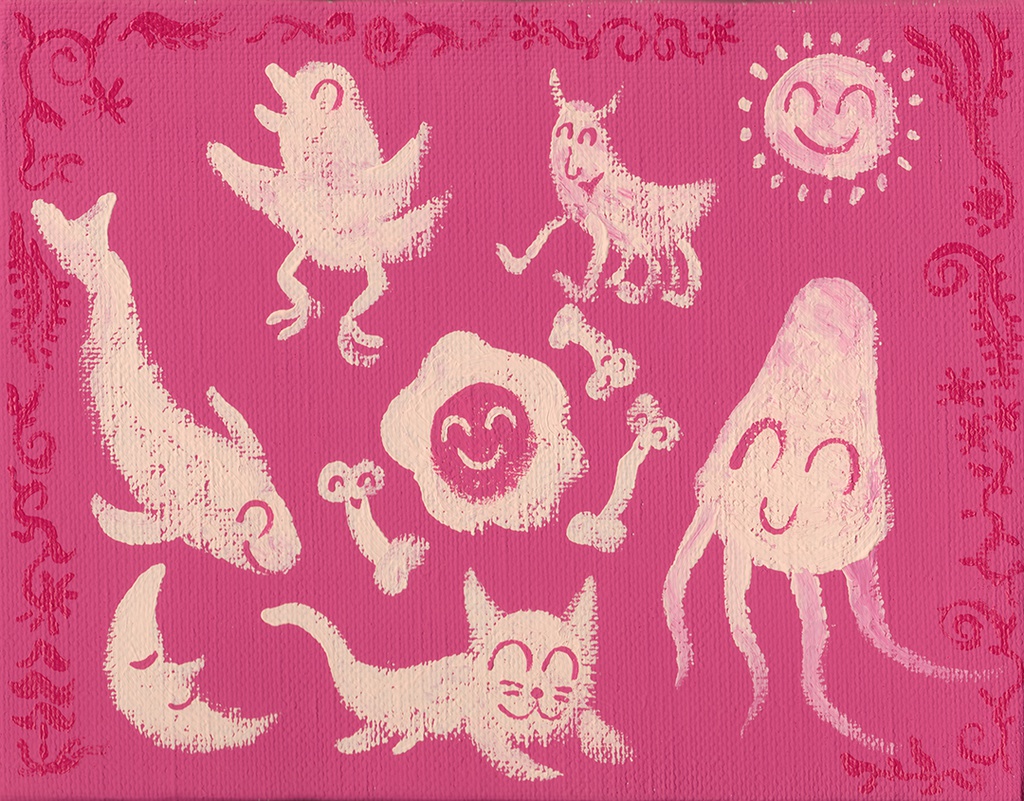 【絵画】生きもののよろこび