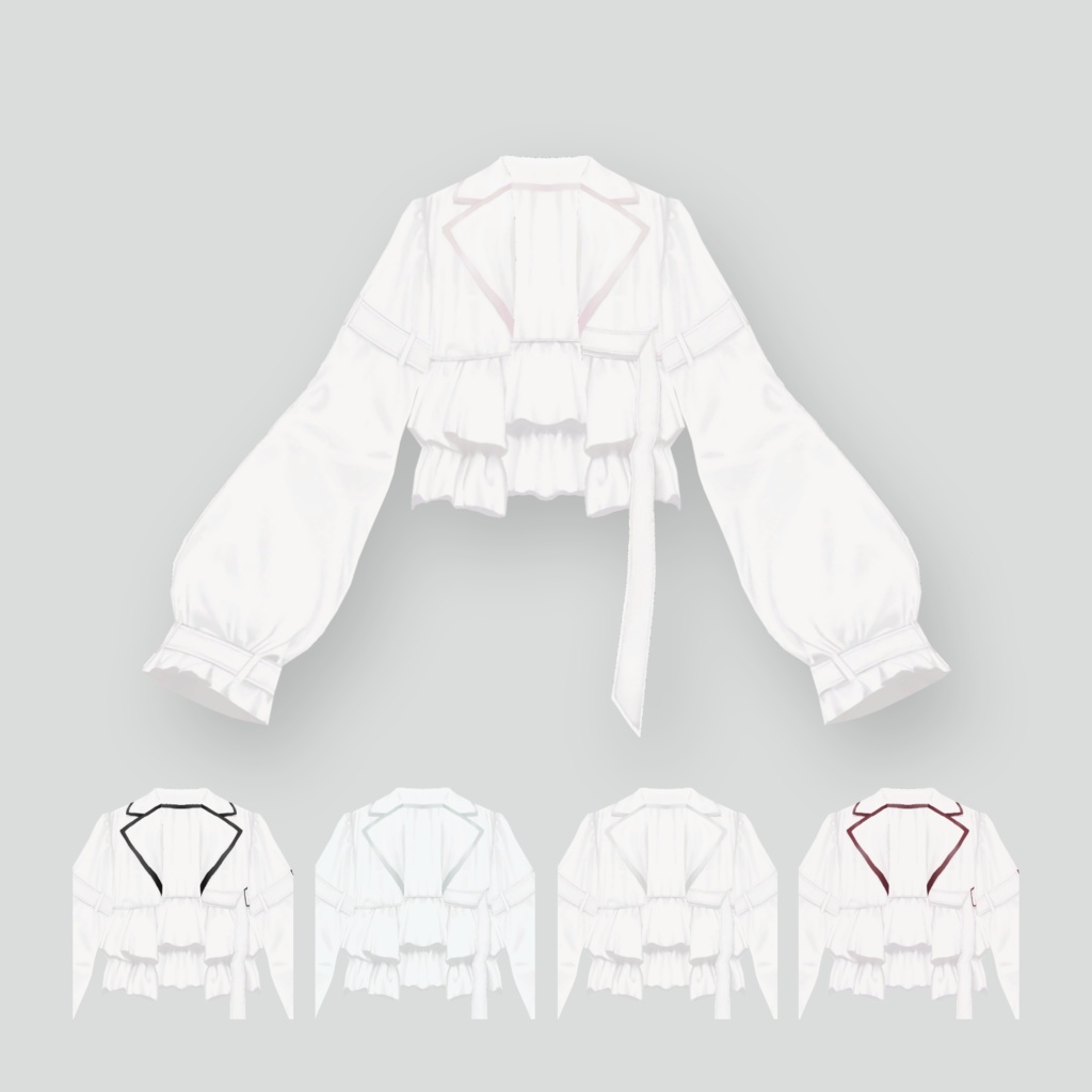 Lily of the Valley Swimwear #VRoid #kokeet