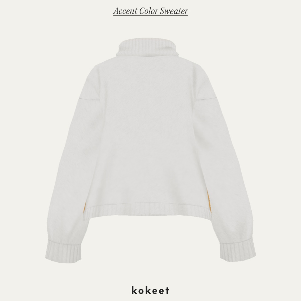Accent Color Sweater #VRoid #kokeet