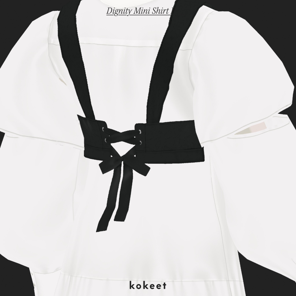 Dignity Mini Shirt Dress #VRoid