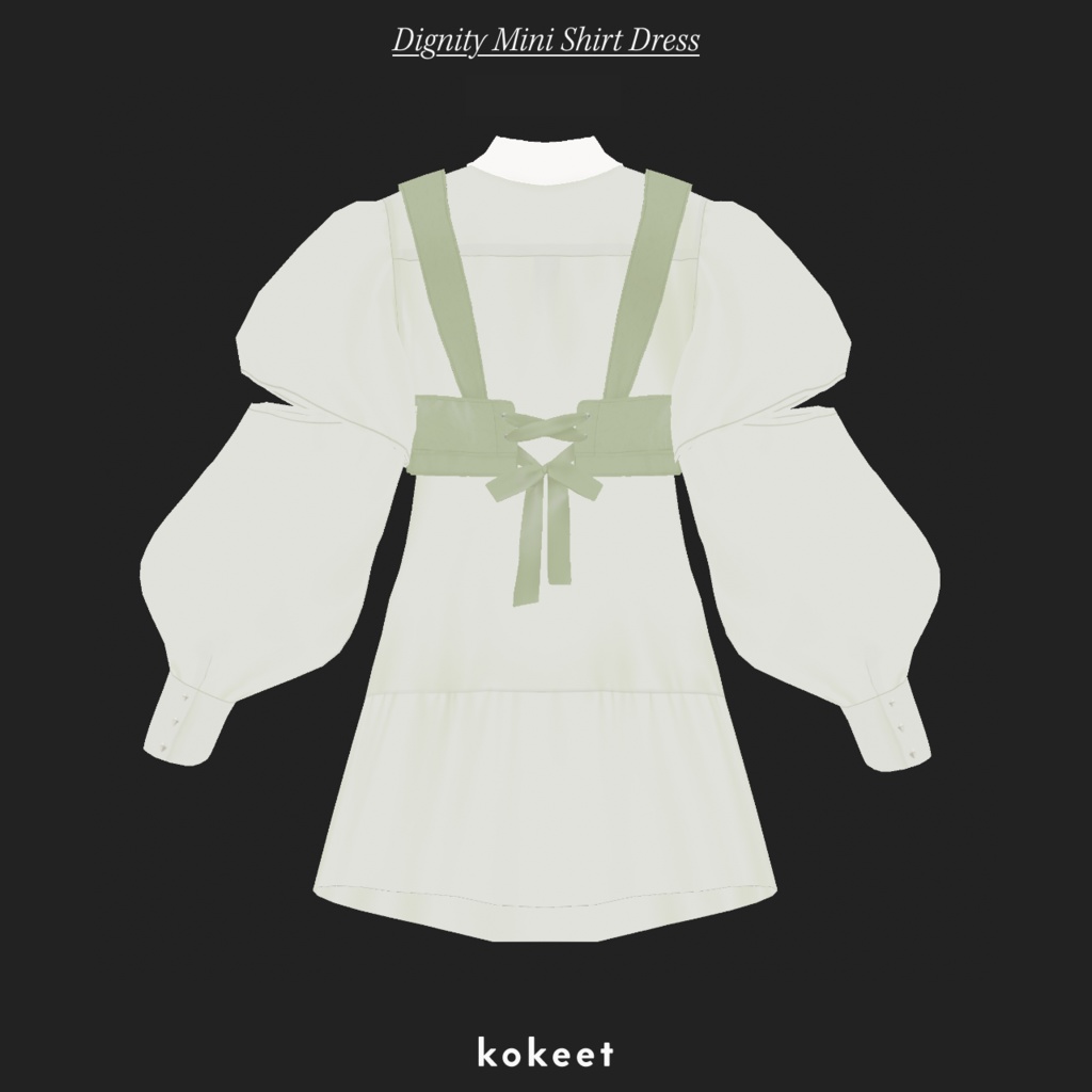Dignity Mini Shirt Dress #VRoid