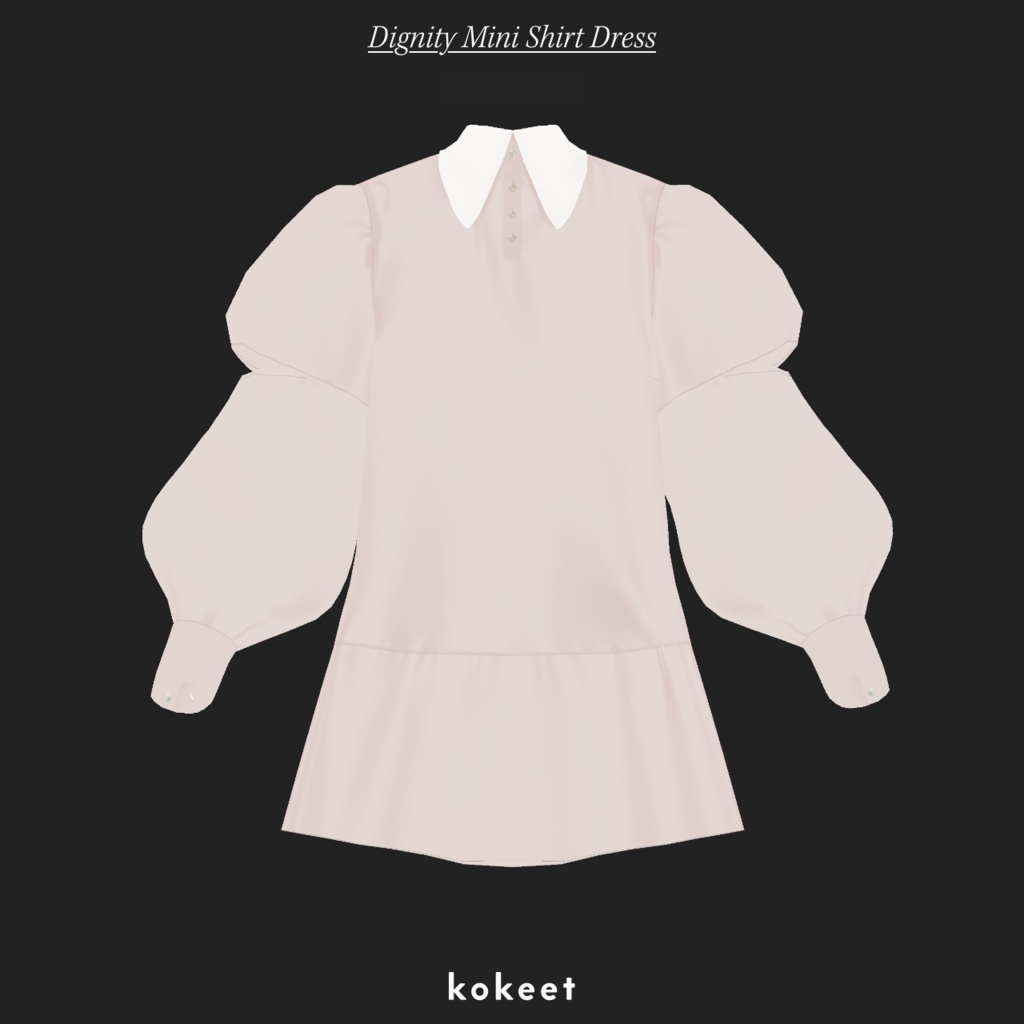 Dignity Mini Shirt Dress #VRoid