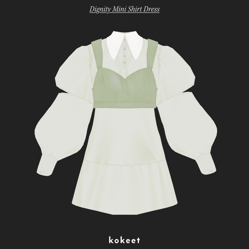 Dignity Mini Shirt Dress #VRoid