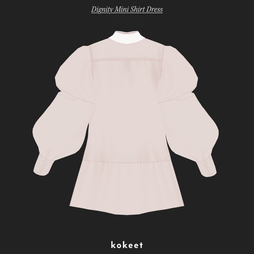 Dignity Mini Shirt Dress #VRoid