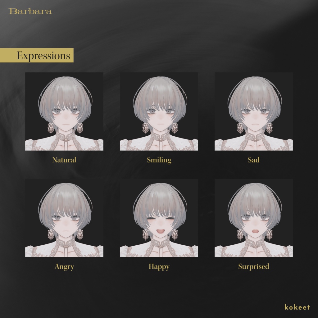 Barbara バルバラ #VRoid