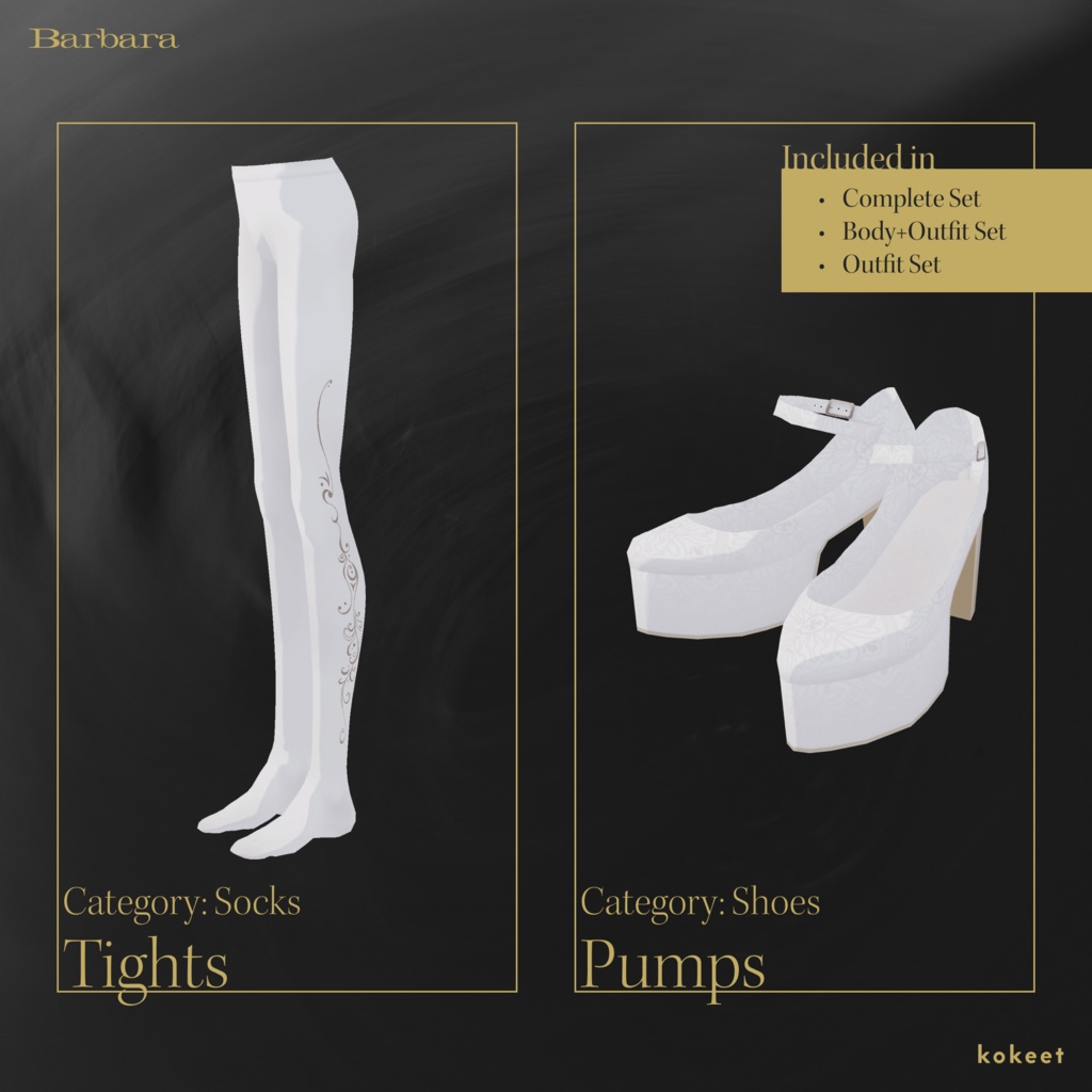 Barbara バルバラ #VRoid