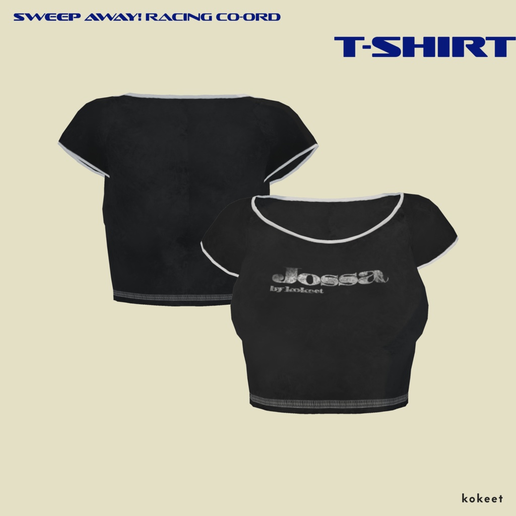 Sweep Away! Racing Co-ord #VRoid