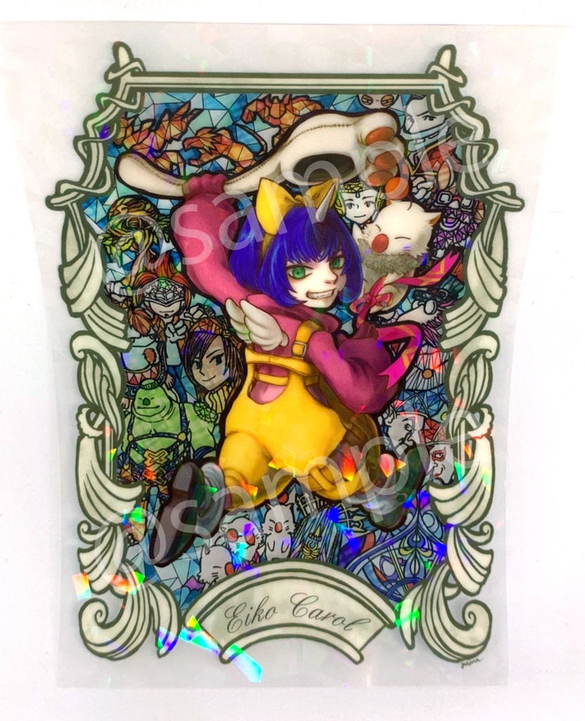 クリアポストカード　エーコ