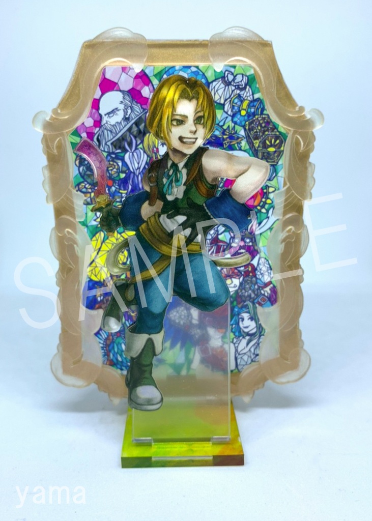 ステンドグラス風アクスタ　ジタン