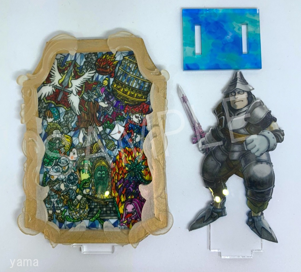 ステンドグラス風アクスタ スタイナー