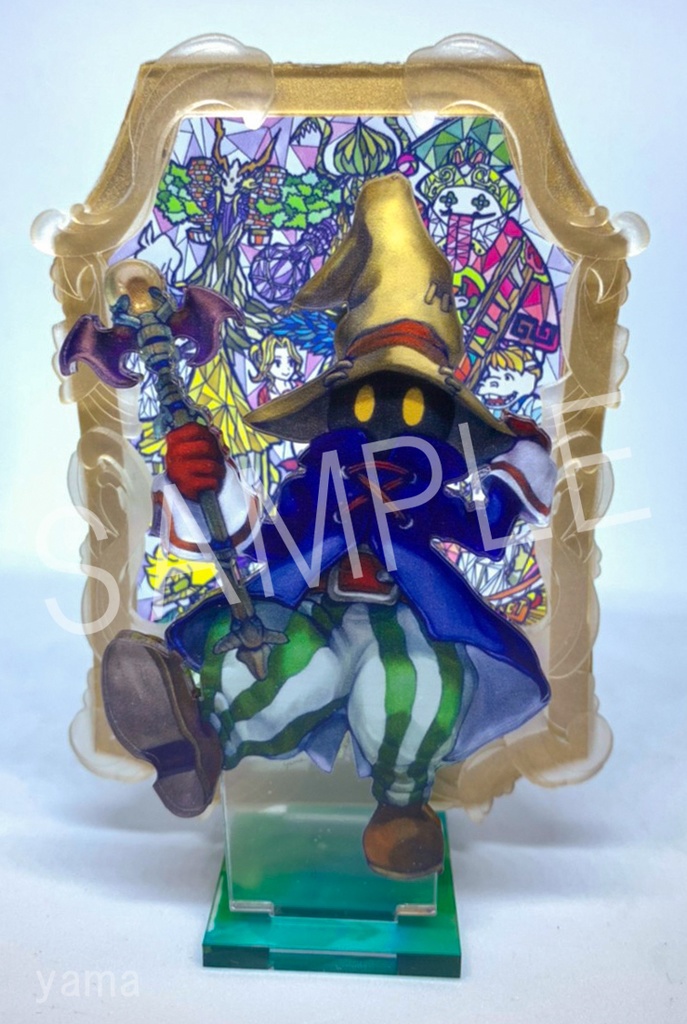 ステンドグラス風アクスタ ビビ