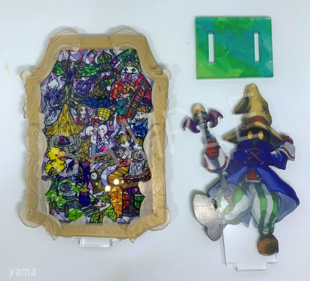 ステンドグラス風アクスタ ビビ