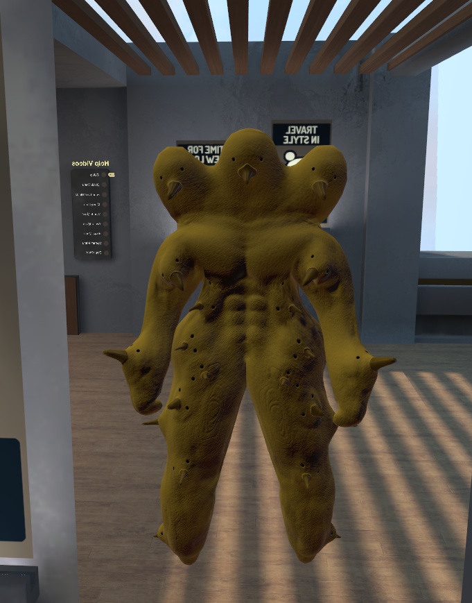 VRChat向けモデル【ヒヨコヒドラ】