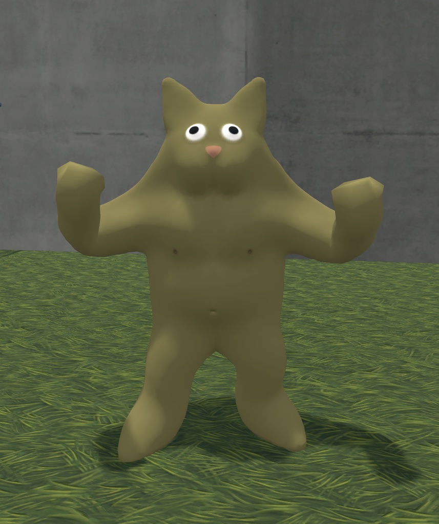 VRChat向けモデル【cat3】 - イヌ科 - 3/3